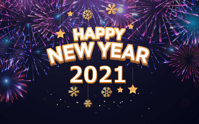 happy new year 2021