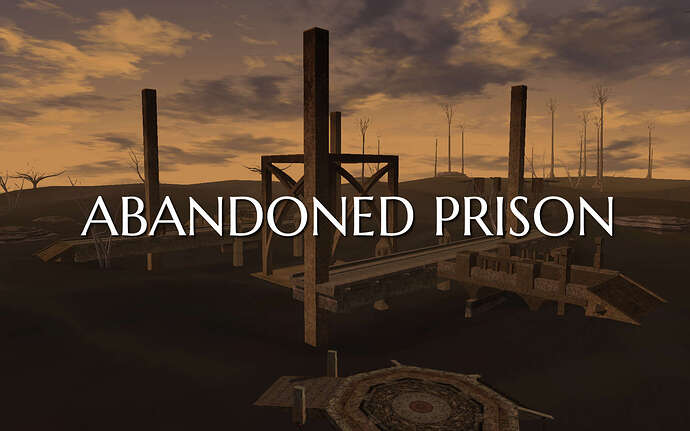 Abandoned prison
