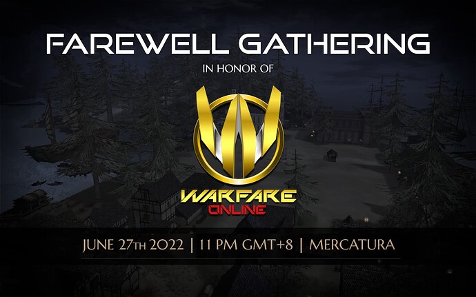 farewell gathering warfareonline