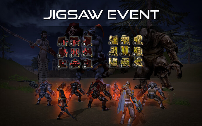 Jigsaw event title