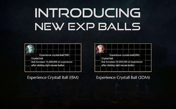 Introducing exp ball