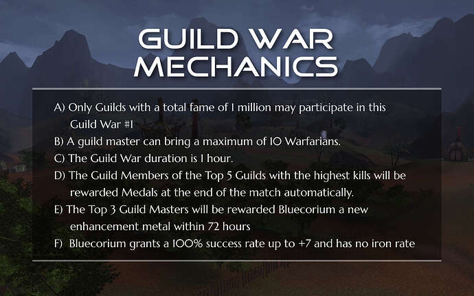 Mechanics guild war #1