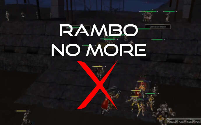 Rambo no more (2)