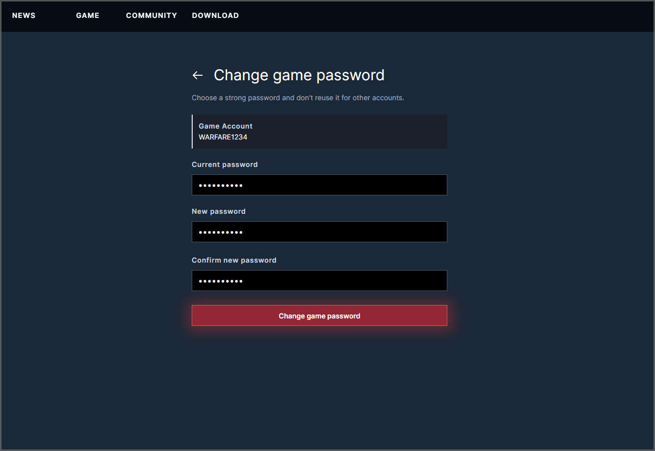 Change Game Password: Hướng Dẫn Bảo Mật Tài Khoản Toàn Diện